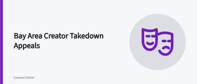 Card on Bay Area creator takedown appeals at Meta, Google, Twitch. How Bay Area creators handle platform takedowns at Meta and Twitch