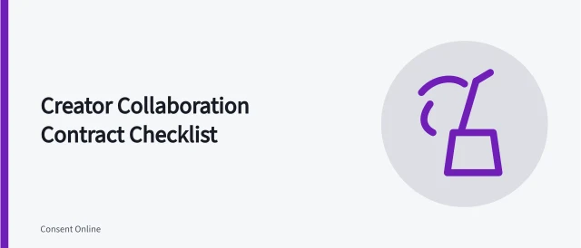 Checklist for creator collaboration contracts covering parties, deliverables, rights, approvals. Creator collaboration checklist: parties, scope, term, approval, payment and credit