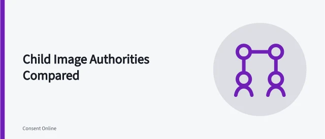 Comparison of guardian permission, child assent, school authorization, and platform age rules. Guardian permission, child assent, school authorization, platform age rules, safeguarding, and legal consent compared
