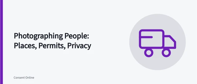Guide to photographing people: location permits, privacy gradient, and audio rules. Photographing and recording people guide: public places, private venues, homes, events, work, notice, and safety