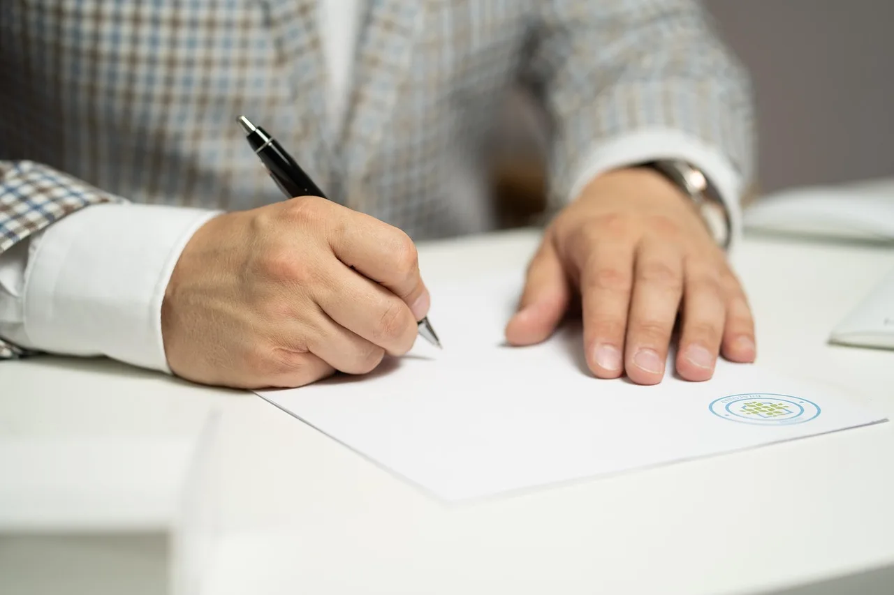 man, sign, paper, write, document, contract, signing, agreement, signature, signing document, signing contract, signing paper, sign, contract, contract, contract, contract, contract, signing, agreement, signature, signature. Ownership, consent, platform license, audience, tags, downloads, reuse, reporting, deletion, and archive checklist