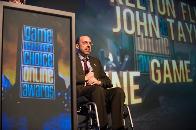 Kelton Flinn receving the “Online Game Legend award” at the Game Developers Choice Online Awards in 2011. How to respond when an intimate image is shared or threatened without consent